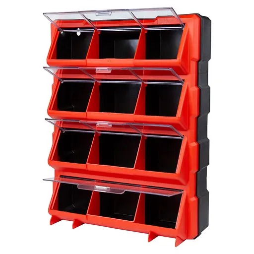 Органайзер пластиковый вертикальный Ultra 12 закрывающихся отсеков 460×360×120мм 7417552 - фото 2