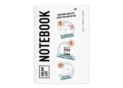 Рабочая тетрадь Dream&Do Notebook (англ.) (13200) - фото 2