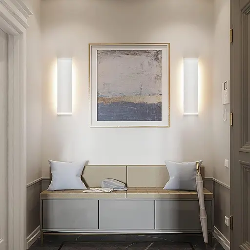 Світлодіодний настінний світильник для приміщень Mille Lucciole 24W 4500K нейтральний білий, алюміній, 2 шт. - фото 3