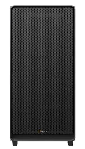 Корпус OCYPUS GAMMA C60 Black (GAMMA-C60-BKG000XX-GL) без блока питания - фото 2