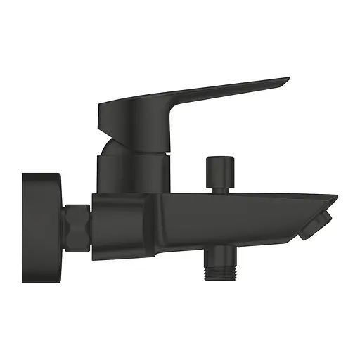 Набор смесителей 3 в 1 для ванной комнаты Grohe QuickFix Start Black UA303301SQ, Черный матовый - фото 3