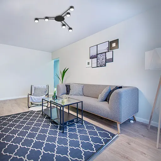 Світильник Videx під лампу 6xGX53 накладний Чорний VL-SPF21B-B - фото 3