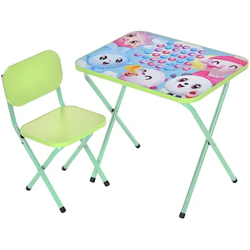 Детский столик складной со стульчиком Bambi M 5971-5 зеленый