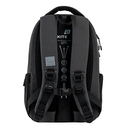 Рюкзак Kite Education teens 2578M Step Up Темно-серый (K26-2578M-3) - фото 6