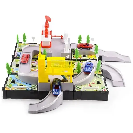 Игровой набор Станция техобслуживания с машинками IM265