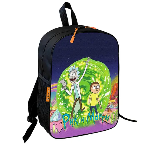 Шкільний рюкзак дитячий Рік і Морті + Сумка для взуття спортивної форми рюкзак-мішок хлопчикові (01816) - фото 5
