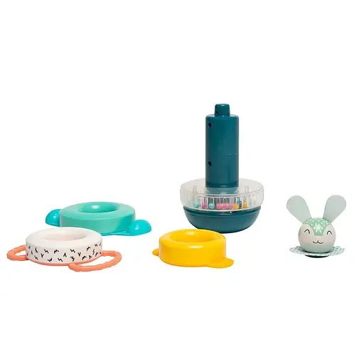 Розвиваюча іграшка Taf Toys пірамідка Кролик колекція Полярне сяйво (12445) - фото 2