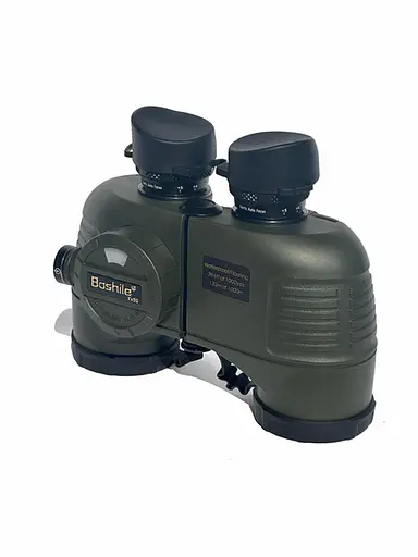 Бинокль Boshile 7х50 круг с дальномерной сеткой и компасом (Зеленый) - фото 5