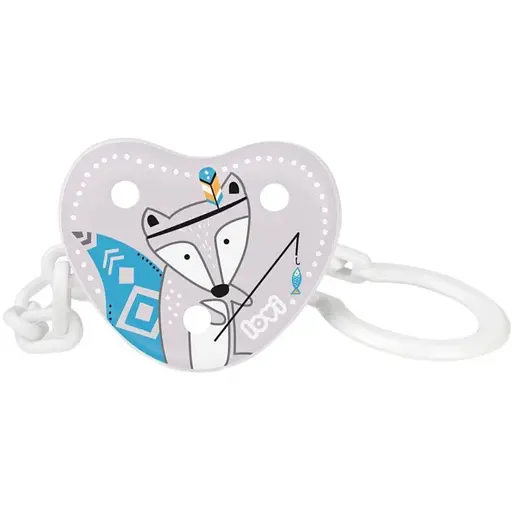 Держатель для пустышки Lovi Indian Summer Boy серый (10/886)