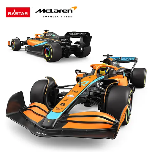 Машинка McLaren F1 MCL36 помаранчевий RASTAR модель 1:12 Автомобіль на дистанційному керуванні + пульт - фото 7