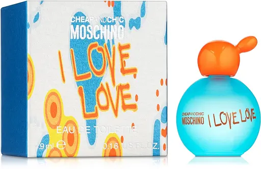 Оригінал Moschino I Love Love 4,9 мл туалетна вода - фото 1