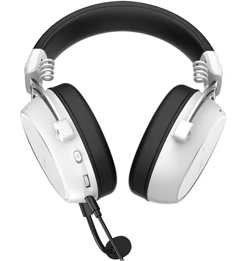 Игровые наушники с микрофоном HATOR ESH-06 HYPERGANG 3 USB 7.1 Hi-Res White - фото 6