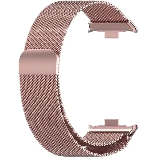 Ремешок DK CDK для Xiaomi Mi Smart Band 9 Pro Metal Milanese Loop Magnetic (017123) (pink rose)