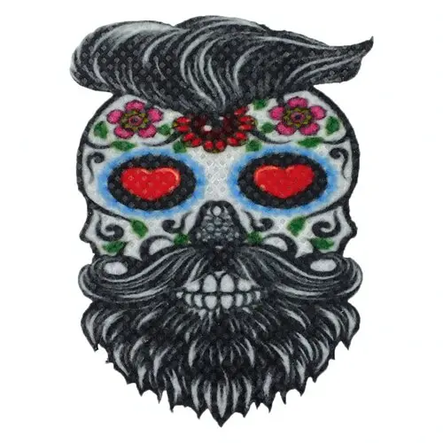 Значок Santa Muerte man - фото 1