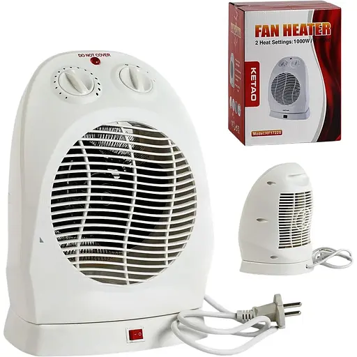 Дуйка-тепловентилятор Ketao C 54635 / W-HF 1722 S (6) медная обмотка двигателя 2 режима работы
