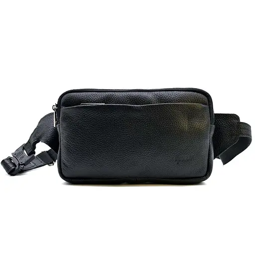 Чоловіча шкіряна сумка на пояс TARWA 25х15х4 см sum0026654 - фото 5