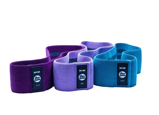 Набір тканинних гумок Power System PS-4097 Booty Band Set для фітнесу та спорту 3 шт. (4097MX-9) - фото 5