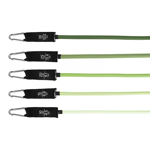 Набір трубчастих еспандерів Cornix 5 шт. 4.5-13.6 кг XR-0255 - фото 3