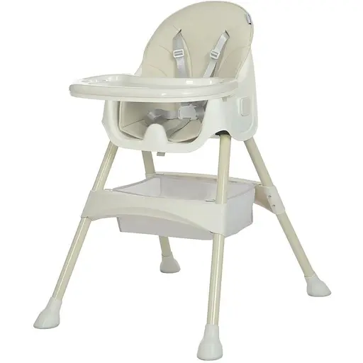 Стульчик для кормления Bambi M 4136-2 Ice Gray до 3-х лет, серый