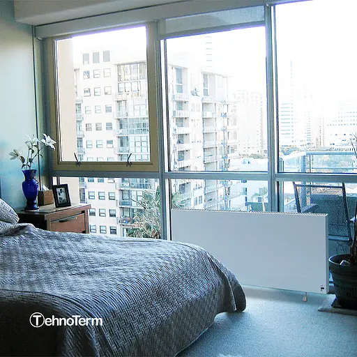 Обігрівач TehnoTerm STT-900 з терморегулятором до 25 м², електричний конвектор на 900 Вт білий - фото 8