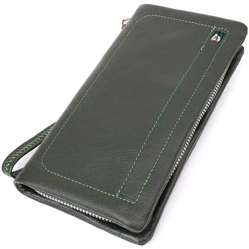 Гаманець-клатч для жінок із відділенням під телефон ST Leather 20х10.5х5 см acs0029699 - фото 1