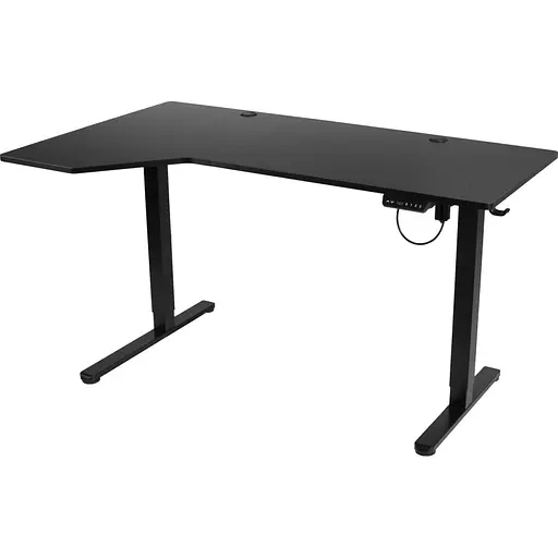 Компьютерный игровой стол Barsky StandUp Corner 1450x850 мм Black (BSTc-01) [111780] - фото 2