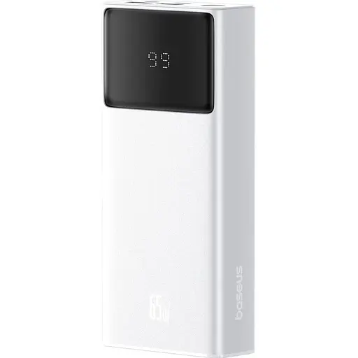Зовнішній акумулятор Baseus Star-Lord Digital Display 20000mAh 65W White (P10022906213-00) [117956]