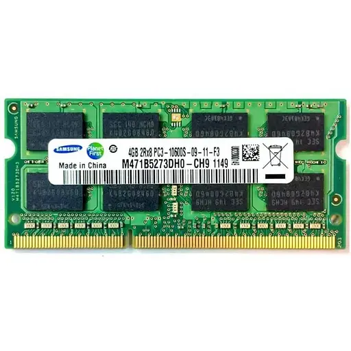 Оперативна пам'ять для ноутбука Samsung SO-DIMM DDR3 4GB 1333MHz PC3-10600 Б/В