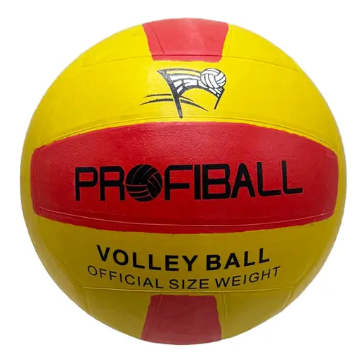 М'яч волейбольний "Profiball" Bambi VA 0016(Red-Yellow) розмір №5 - фото 1