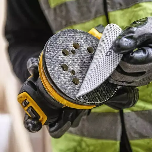 Аккумуляторная эксцентриковая шлифмашина DeWalt без АКБ и ЗУ DCW210N - фото 6