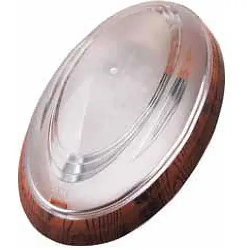 Світильник пластиковий Horoz Electric Нінова 26W колір Горіх - фото 1