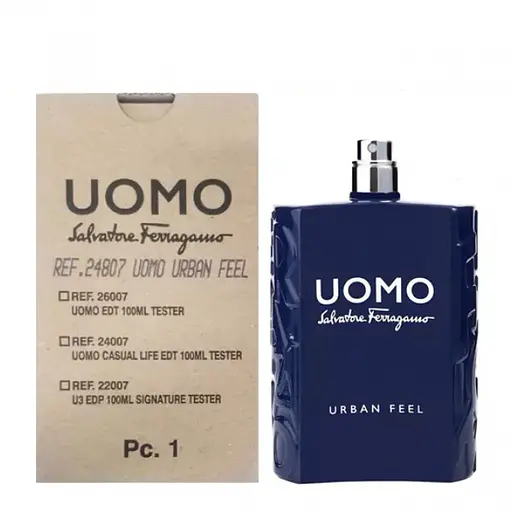 Оригінал Salvatore Ferragamo Uomo Urban Feel 100мл ТЕСТЕР туалетна вода - фото 1