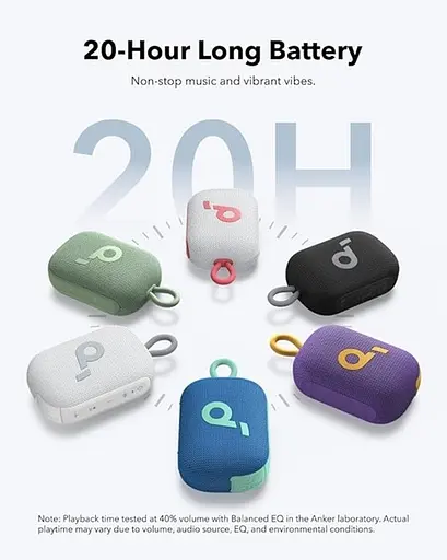 Портативна акустика Anker SoundСore Select 4 Go Black - фото 7