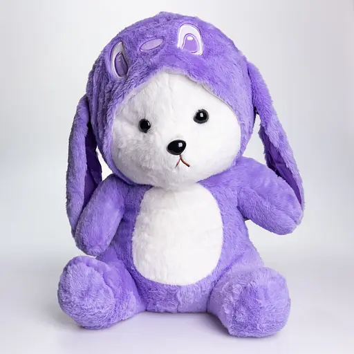 М'яка іграшка Ведмедик Тедді в костюмі Ангел з пледом 100х180 см ТМ COLORFUL HOME 520-2V - фото 3