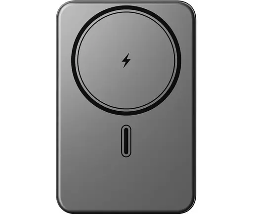 Бездротове магнітне зарядне - павер банк Gelius Holdix Magnetic Wireless Charge GP-PBW302 10000mAh 15W чорний - фото 1