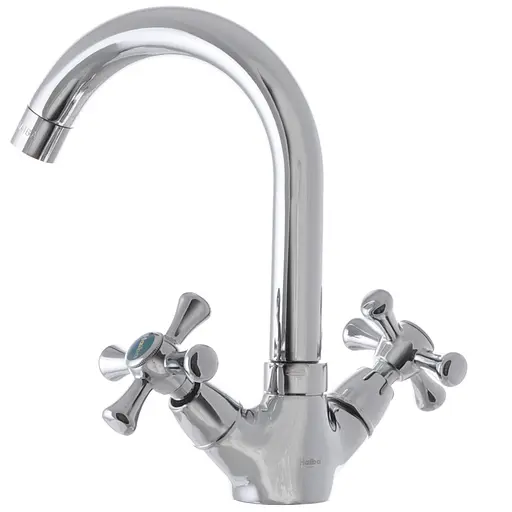 Змішувач для умивальника Haiba Smes 274 HB0377 Хром - фото 5