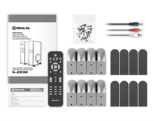 Акустическая система Real-El S-2030 Black - фото 9