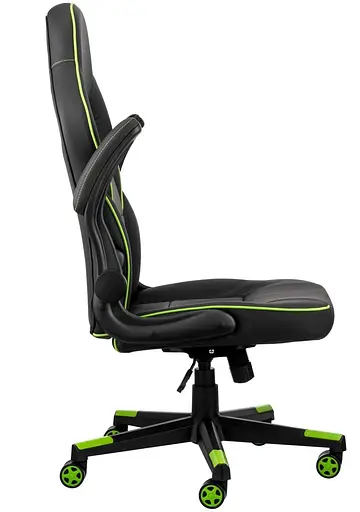 Ігрове крісло 2E Gaming Hebi Black/Green (2E-GC-HEB-BK) - фото 4