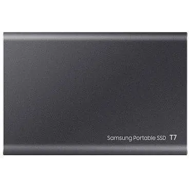 Зовнішній SSD накопичувач Samsung T7 500 GB Titan (MU-PC500T/WW) Gray [71859] - фото 2
