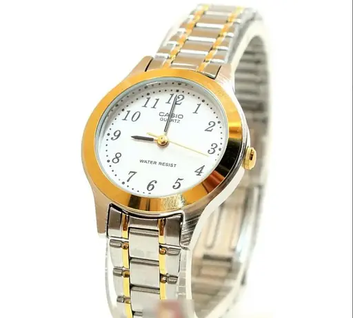 Женские красивые кварцевые часы наручные оригинальные Япония Casio Collection LTP-1263PG-7BEF - фото 6