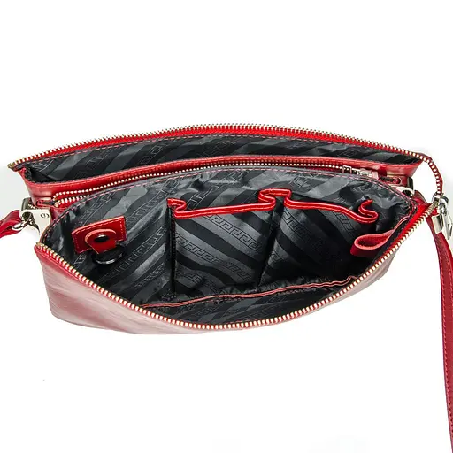 Кожаный женский клатч Grande Pelle nsa0001412 - фото 4