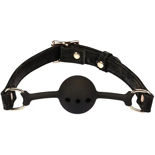 BDSM кляп Liebe Seele Boudoir Amor Ball Gag чорний
