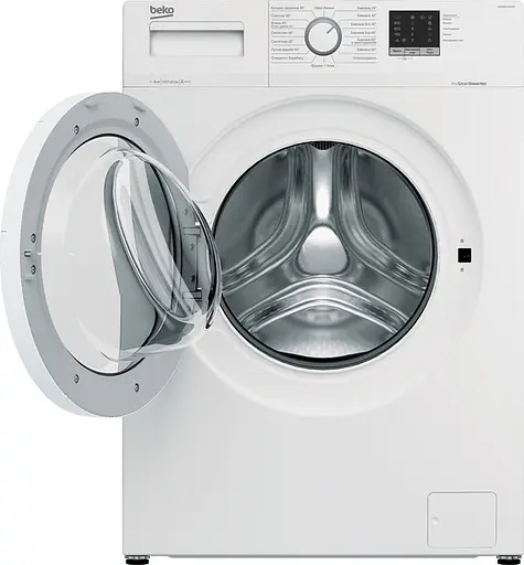 Стиральная машина Beko WUE6511IXWW 6 кг фронтальная инверторный двигатель 15 программ скорость отжима 1000 об/мин класс энергопотребления A+++ White - фото 3
