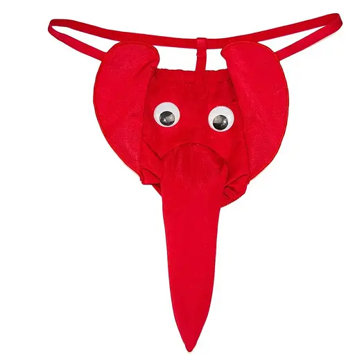 Мужские эротические трусы JSY Слоник Red