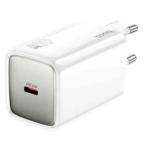 МЗП Hoco N48 Glorious PD65W (1USB-C) White - фото 2