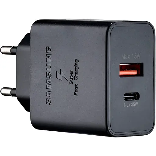 Мережевий зарядний пристрій Samsung S22 35W High c0py Чорний - фото 1