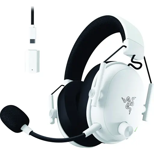 Наушники игровые Razer Blackshark V3 Wireless White (RZ04-05410400-R3M1) [145112] - фото 6