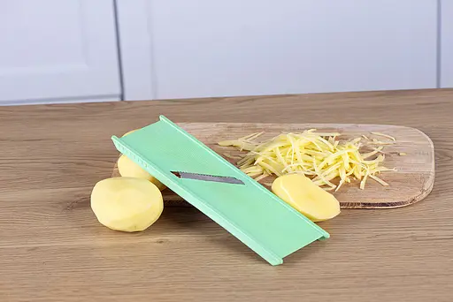 Терка универсальная пластмассовая для овощей по-корейски 24.5 см, Kitchette 83863 - фото 8