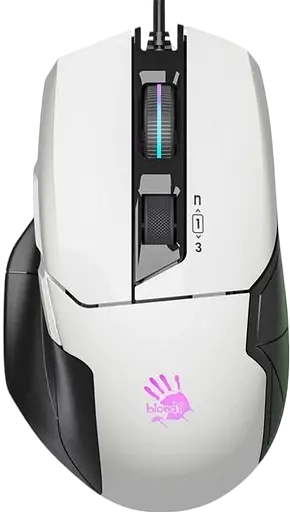 Мышь A4Tech Bloody W70 Max RGB Panda White