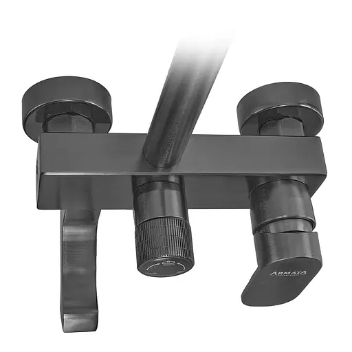 Душова система з алюмінію Armata BCG-009-J 3 режими graphite CH6561, Графіт - фото 4